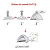 Carpa Autoarmable Automática Para 6 Personas Local Palermo - Imagen 4