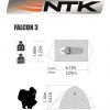 Carpa Iglu 3 Personas Ntk Falcon 2,1kg 1000mm Local Palermo - Imagen 4