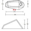 Carpa 1 Persona Northland Campo 2000mm Varill Aluminio 1,9kg - Imagen 2